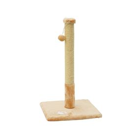 Кігтеточка Природа ДО1 стовпчик для котів бежевий 36х36х67 см