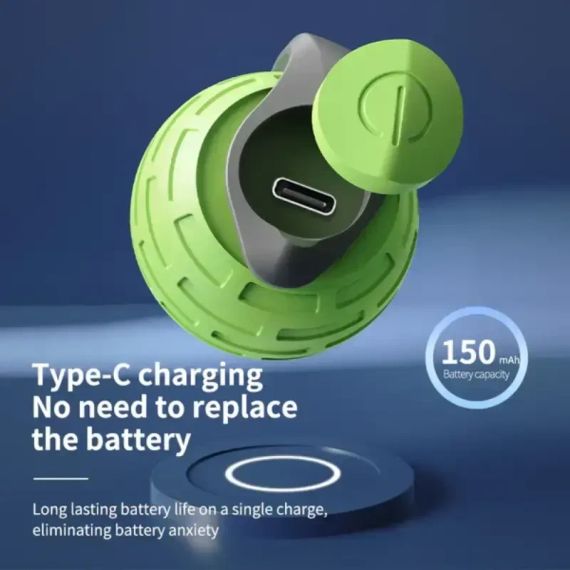 Мяч для кошек с пушистой гусеной подушкой,интерактивный забавный, Cat toy ball AND XL1247 | Зображення 7