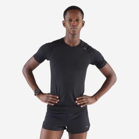 Футболка жіноча Run 500 чорна - 2XL
