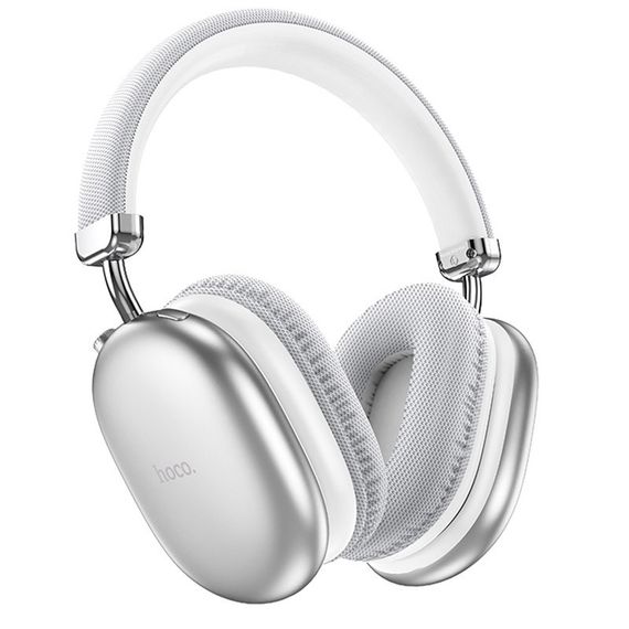 Накладные беспроводные наушники Hoco W35 Max Joy Silver | Зображення 1