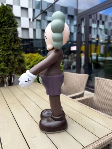 Статуетка Kaws Companion колекційна фігурка для інтер'єру 70 см коричневий kw013 | Зображення 6