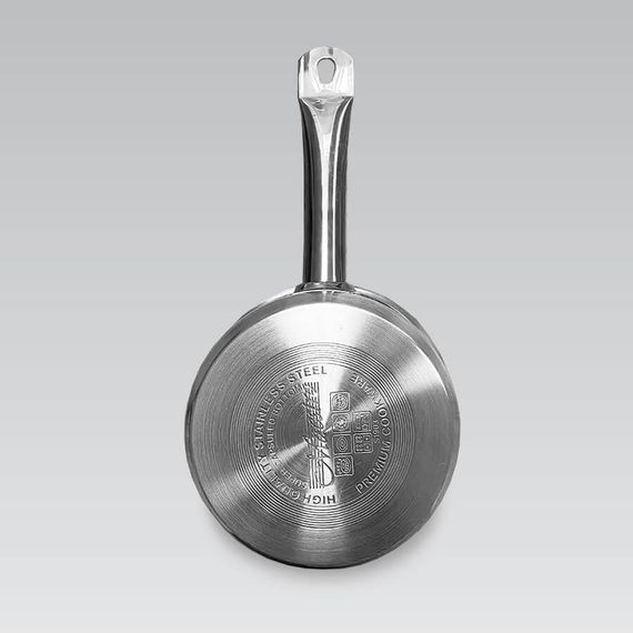 Кухонний ковш Maestro MR-3502-16S, 1.25 л, 16 см, з нержавіючої сталі для всіх типів плит | Зображення 3