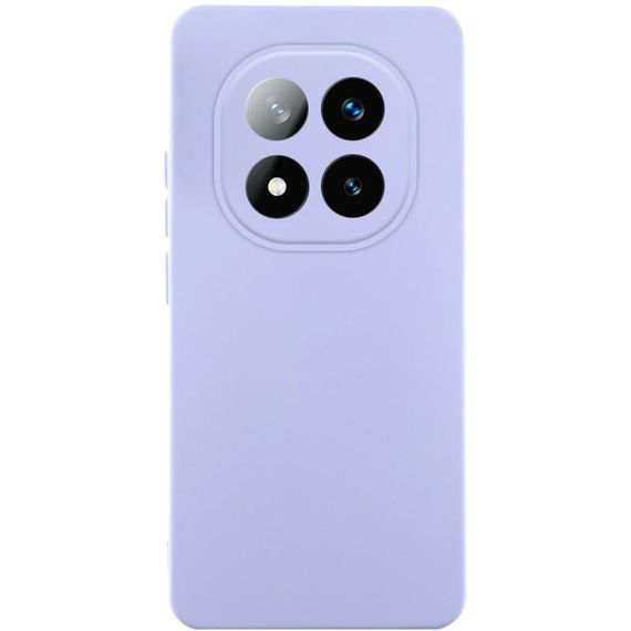 Чохол TPU GETMAN Liquid Silk Full Camera для Xiaomi Redmi Note 15 Pro 5G Бузковий / Light purple