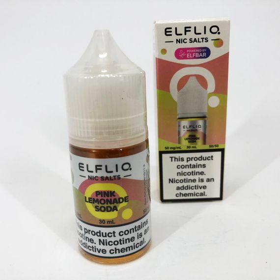 Жидкость ELFLIQ 30 мл 5%. Розовый Лимонад Сода (Pink Lemonade Soda) | Зображення 4