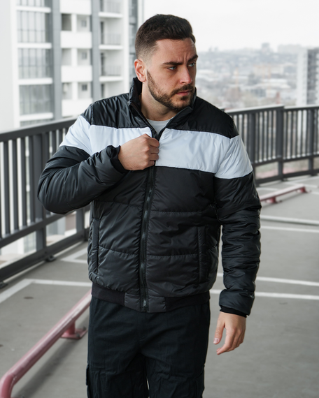 Куртка Лион черно-белый S M | Зображення 5