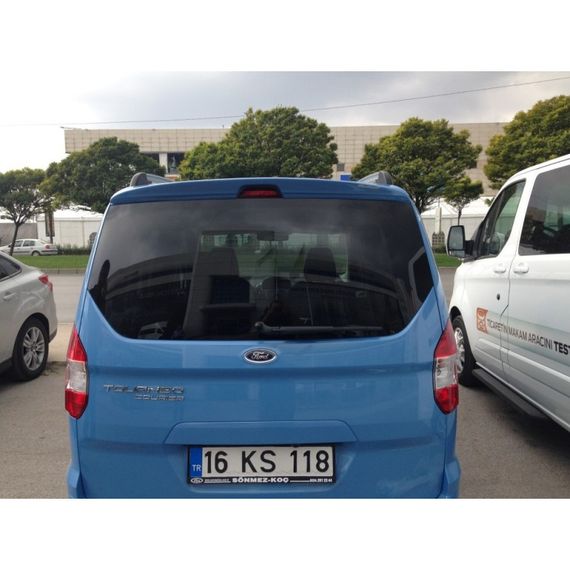 Спойлер V1 (під фарбування) для Ford Courier 2014-2024 рр | Зображення 1