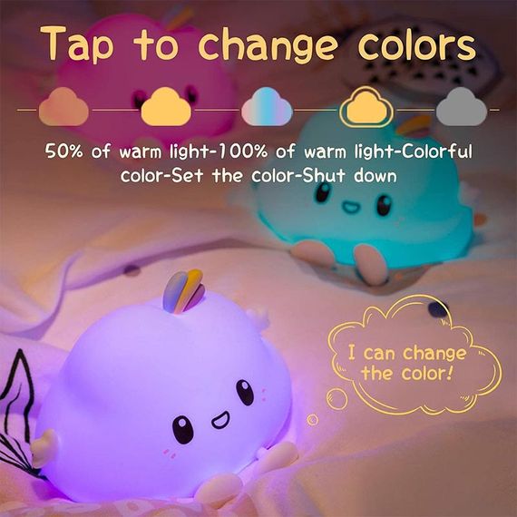Нічник Cloud A12 1200 mAh White | Зображення 1