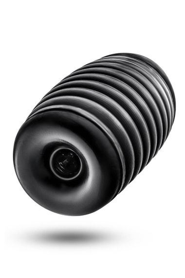 Мастурбатор Blush Rize, що самозмазується, чорний, 10.1 см Sex Aura | Зображення 1