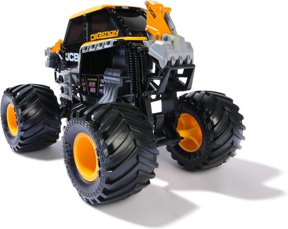 Монстр-трак Monster Jam JCB DIGatron 1:24 Екскаватор Оригінал Металевий кузов | Зображення 5