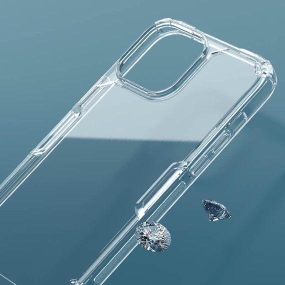 TPU чохол Nillkin Nature Pro Series для Apple iPhone 13 Pro (6.1") Безбарвний (прозорий) | Зображення 3