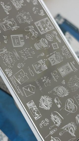 Пластина для стемпінга 167 Global Fashion (12х6см) | Зображення 1