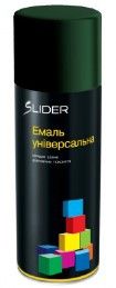 Емаль універсальна 400мл 6005 темно-зелений аерозоль SLIDER