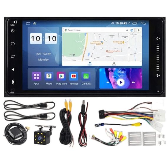 Штатна автомагнітола Toyota Corolla 2019 (10") Android 10.1 (4/32) чорний (MER-14142_5615) | Зображення 3