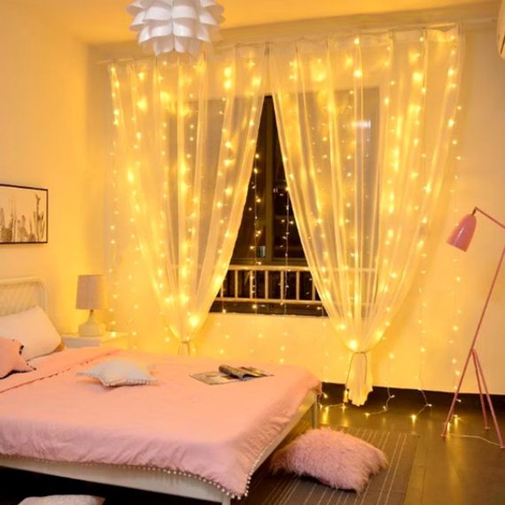 Гірлянда-штора теплий білий 200 LED XPRO 3x2м (46832-_276) | Зображення 1