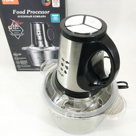 Хороший електричний блендер RAF, Блендер кухонний занурювальний з чашею Кухонний для овочів EB-35 | Зображення 4