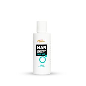 Інтимний гель-лубрикант для чоловіків - MyLove Man Maximum Potency Med Gel, 150 мл