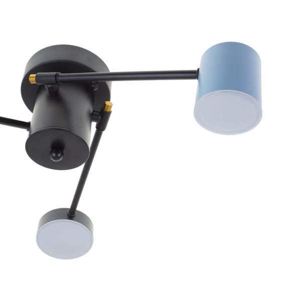 Люстра светодиодная потолочная 22W WW+NW+CW WH BK+BL (BR-01 646C/3) | Зображення 1