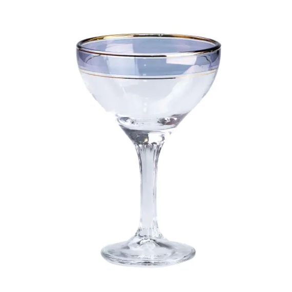 Набір келихів для коктейлів 2 штуки по 290 мл, сині HP545 | Зображення 2