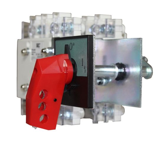 Выключатель-разъединитель ВРК-2н 100А 3Р на 2 направления не съемная рукоятка Ny95505535 | Зображення 1