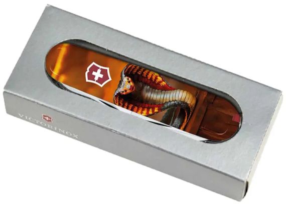 Ніж Victorinox Swiss Army Climber Zodiac. Полум’яна кобра | Зображення 2