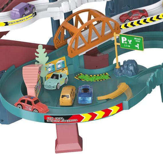 Ігровий набір ZIPP Toys Dino автотрек-серпантин електричний | Зображення 1