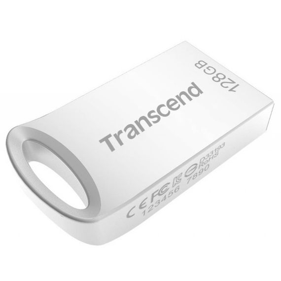 Flash Drive Transcend JetFlash 710 128GB (TS128GJF710S) Silver | Зображення 2