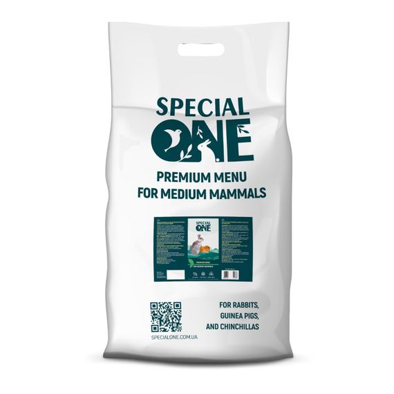 Повнораціонний корм TM Special One для декоратиних кроликів, шиншил та морських свинок 10 кг | Зображення 1