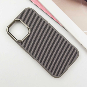 Чохол Carbon with MagSafe для Apple iPhone 16 (6.1")