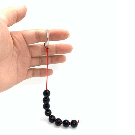 Анальні намиста з чорного загартованого скла — Анальні іграшки | Зображення 2