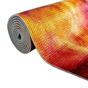 Коврик для йоги и фитнеса Yoga Mat Огонь