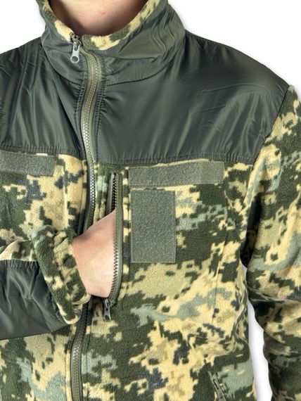 Тактична чоловіча флісова кофта, Колір: Піксель Розмір: 56 | Зображення 5