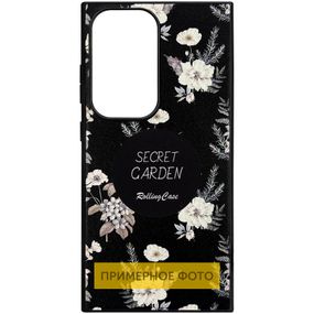 TPU+PC чехол Soft Secret Garden для Samsung Galaxy A35 Black