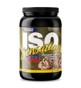 Протеїн Ultimate Nutrition Iso Sensation 908 g (Delicious Chocolate Fudge)