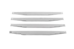 Накладки на внутренние пороги (4 шт, нержавейка) для Ford Connect 2021- гг