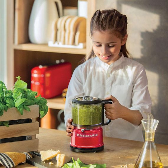 Комбайн кухонний міні ювілейна серія QUEEN OF HEARTS, KitchenAid 5KFC3516HESD чуттєвий червоний | Зображення 2