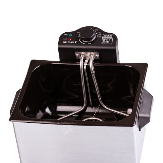 Фритюрниця Sokany WJ801 електрична на 5 літрів, професійна | Зображення 3