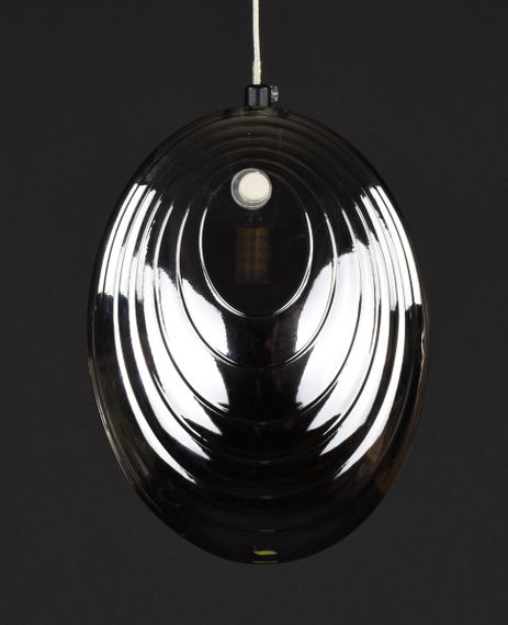 Люстра підвісна на 1 лампочку 27902 Чорний 30-150х15х8 см. | Зображення 4