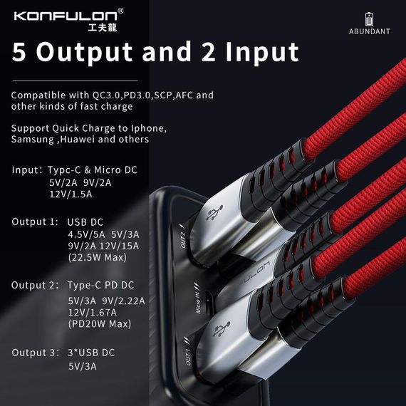 Power Bank JOCO A26Q 30000mAh 22.5W (47211-A26Q_838) | Зображення 5