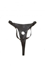 Трусики HARNESS з кріпленням Vac-U-Lock, Черный