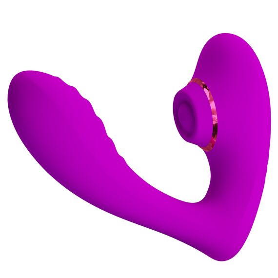 Вібромасажер PRETTY LOVE Naty Clitoral Thrusting Stimulator | Зображення 3