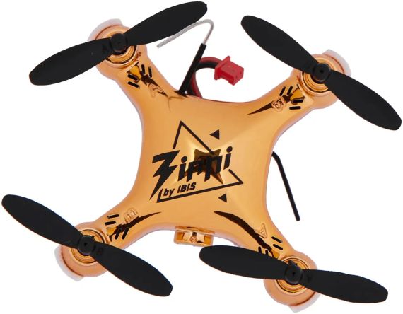 Квадрокоптер ZIPP Toys з камерою Малюк Zippi з додатковим акумулятором. Колір - золотий | Зображення 1