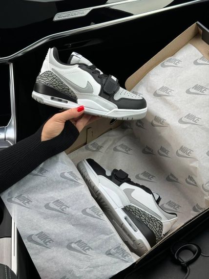 Кросівки Air Jordan Legacy 312 Low White Black Grey , В'єтнам B1401 38 24.5 | Зображення 6
