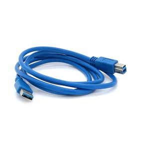 Кабель USB 3.0 AM/BM 1,5 м blue для периферії