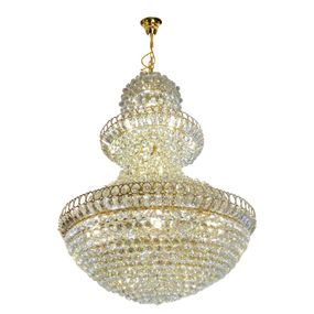 Люстра подвесная хрустальная с подсветкой LED E14 40W G (BCL-394S/30)