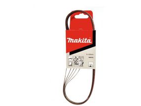 Набір шліфувальних стрічок 6х533 мм К100 (5 шт) Makita P-43212