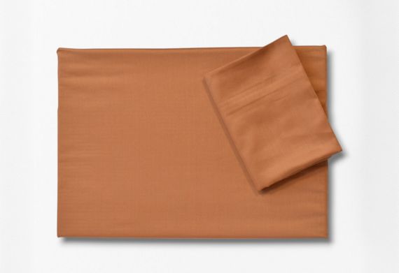 Комплект постільної білизни Issimo Simply Satin 200х220 см Terra Cotta | Зображення 3