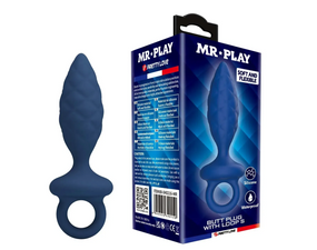 Анальна пробка MR.PLAY - Butt Plug with Loop Size S, BI-040216-MR Sex Aura