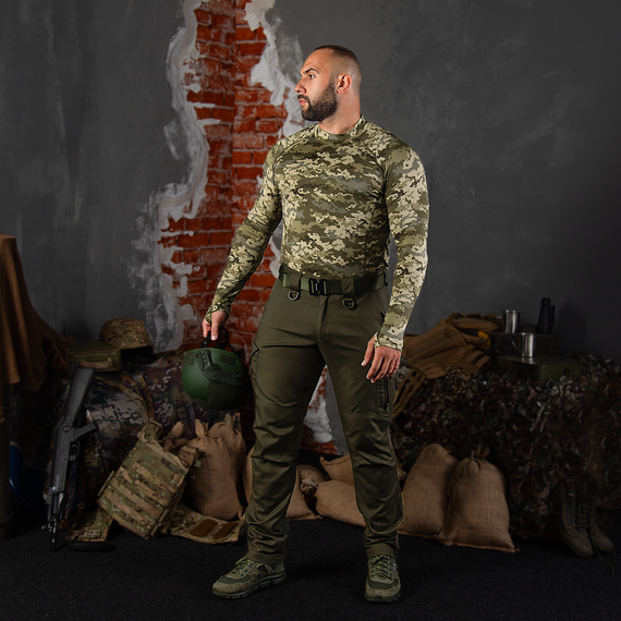 Лонгслів Thorax Pro CoolPass SJ Піксель (7028), S L | Зображення 1