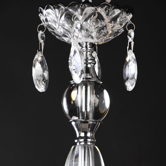 Люстра свеча подвесная хрустальная E14 40W CH (BCL-383S/3) | Зображення 3