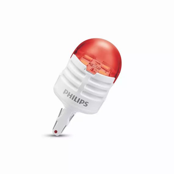 Комплект світлодіодних ламп Philips 11066U30RB2 W21/5W LED 12 V Ultinon Pro3000 RED | Зображення 1